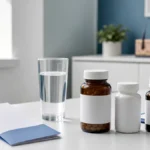 Medicación postoperatoria para injerto capilar: minoxidil, finasterida y antibióticos en una consulta médica