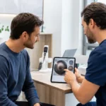 Revisión anual en Córdoba después de un injerto capilar con valoración médica de densidad y seguimiento